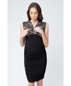 Nursing Lace Cocktail Dress