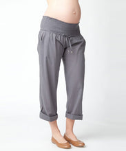 Maternity Philly Cotton Pant in Sulphur