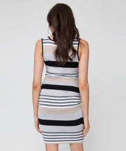 Nursing Stripe Tank Dress - Flint