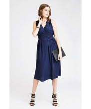 Cleo Sleeveless Dress in Royal