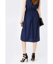 Cleo Sleeveless Dress in Royal