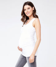 Ali Up/Down Nursing Tank - White