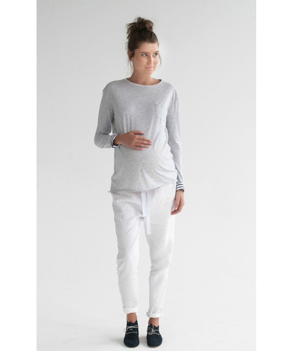 Legoe Saint Top Grey Marle
