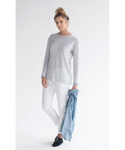 Legoe Saint Top Grey Marle