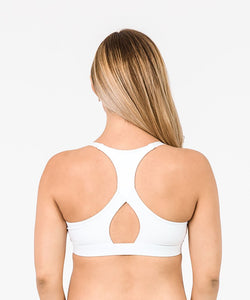 Smoothie Crop Activewear Nursing Bra by Cadenshae