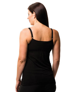 Sahara Feeding Singlet with Privacy Layer - Black