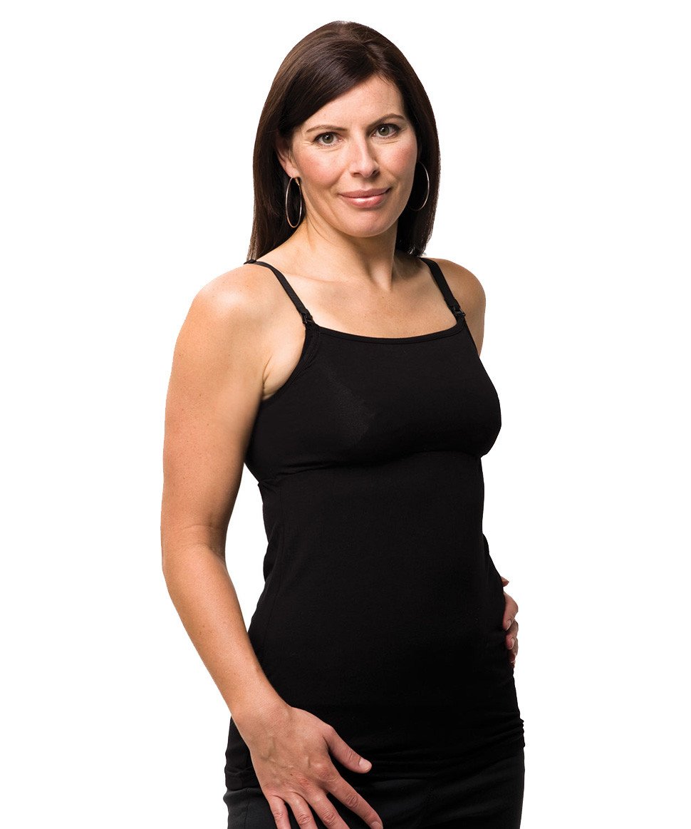 Sahara Feeding Singlet with Privacy Layer - Black