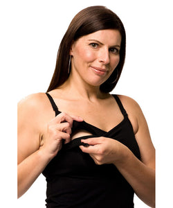 PLUS SIZE - Feeding Singlet with Privacy Layer