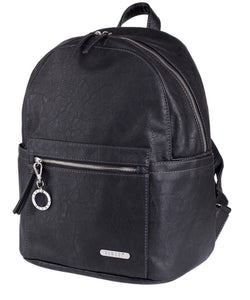 Manhattan Backpack by Vanchi in Black