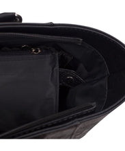 Vanchi Capri Tote Nappy Bag Black