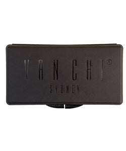 Vanchi Capri Tote Nappy Bag Black