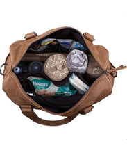 Vanchi Indie Carry All Nappy Bag Caramel