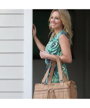 Vanchi Indie Carry All Nappy Bag Caramel