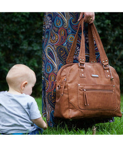 Vanchi Tuscan Bowler Nappy Bag