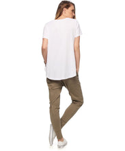 Rockabye Maternity Tee by Bae in White