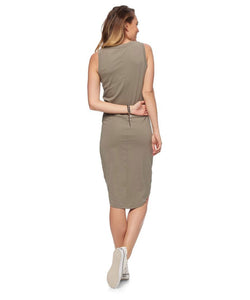 Shadow Sounds Dress Sleeveless SAGE
