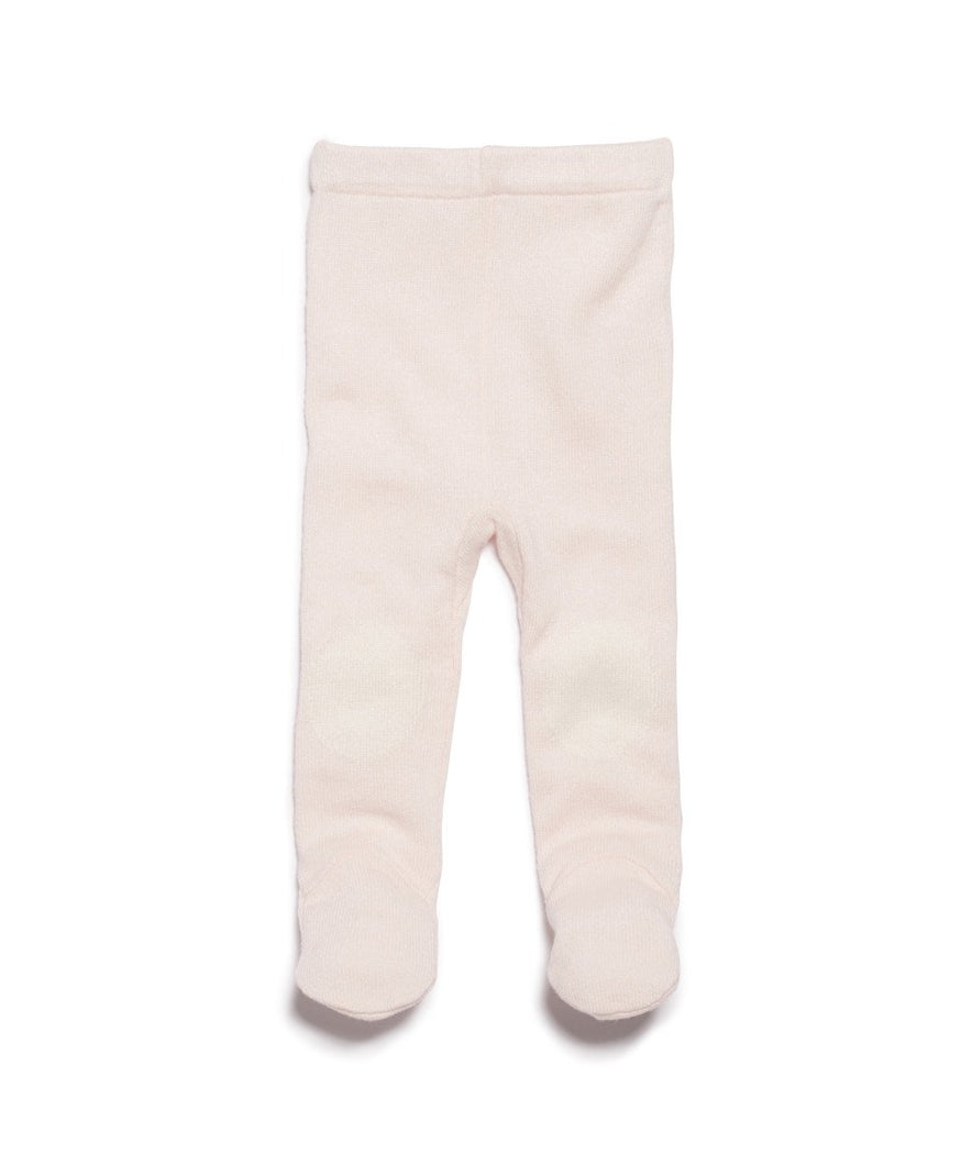 Cashmere Pink Knitted Baby Legging