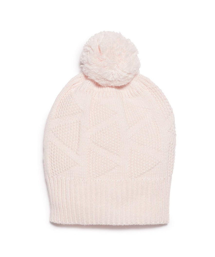 Cashmere Pink Knitted Hat