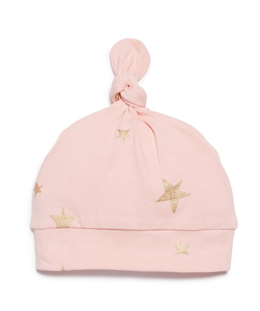 Bright Star Knot Baby Hat