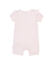 Hazel Short Sleeve Zip Romper for Baby Girl