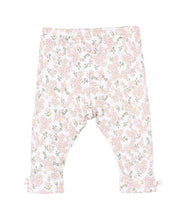 Hazel Print Baby Leggings w Bow