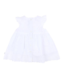 Alexa Frill Sleeve Dress for Baby Girl
