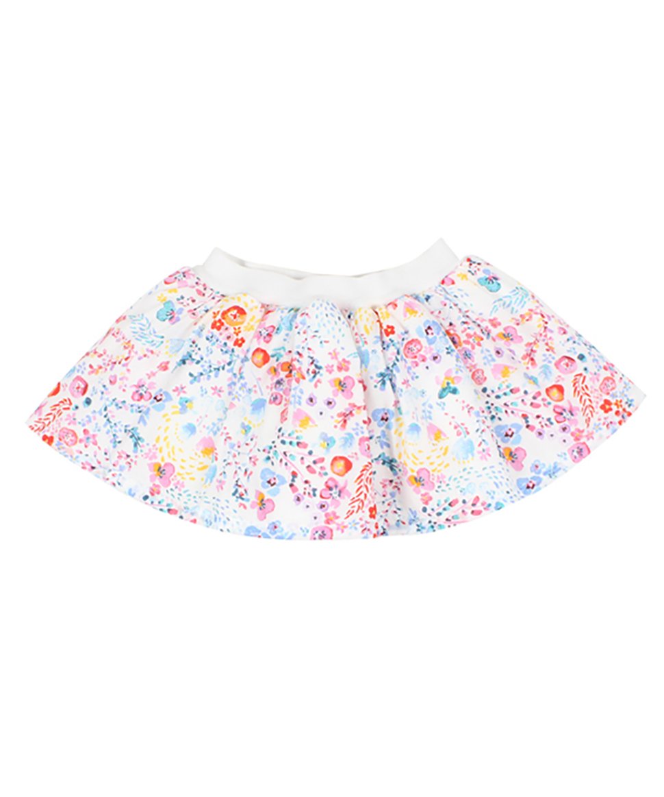 Sage Floral Skirt