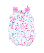 Ivy Frill Swimsuit with Bows in Floral
