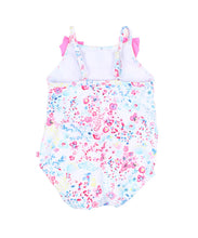 Ivy Frill Swimsuit with Bows in Floral
