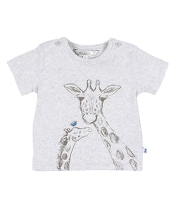 Ashton Short Sleeve Giraffe Boys Tee