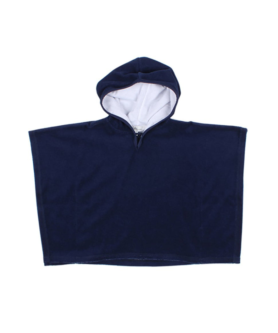 Boys Hooded Towel in Blue