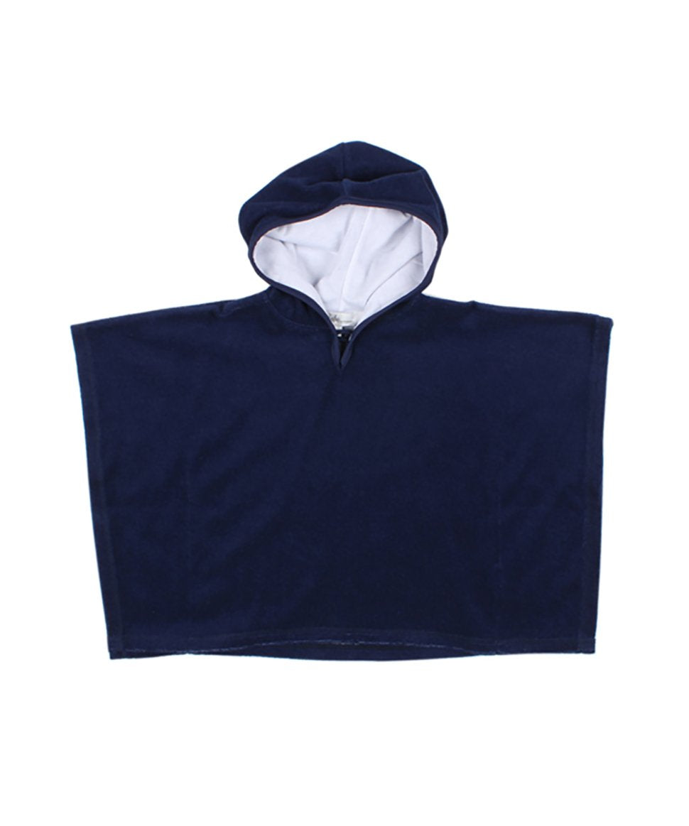 Boys Hooded Towel in Blue