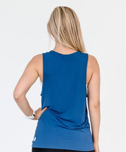 Active Casual Nursing Tank in Navy