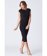 Catia Ponte Gather Dress - Black