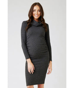 Charlotte Rib Knit Maternity Dress