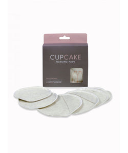 Cupcake Nursing Pads - 3 pairs + waterproof carry pouch