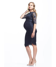 Gigi 3/4 Sleeve Lace Maternity Dress