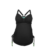 Nursing Swimwear Shake Tankini Set - Black