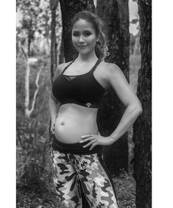 Mummactiv Camo Print Full Length Pregnancy/Postpartum Leggings