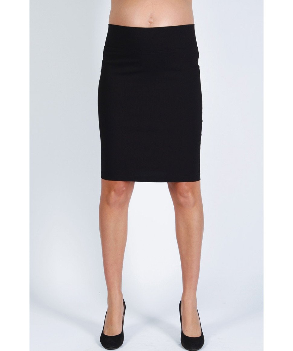 Stretch Ponte Maternity Skirt