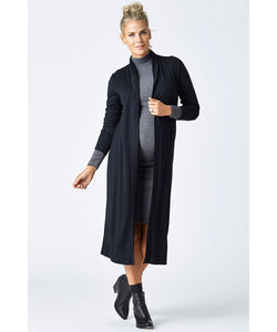 Piper Long Line Maternity Cardigan