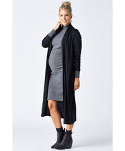 Piper Long Line Maternity Cardigan