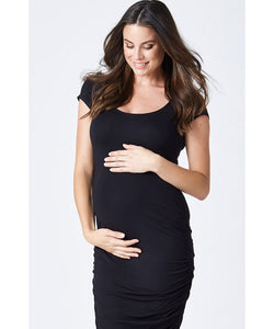 Maternity Bailey Gather Tee Dress