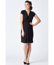 Maternity Knot Front Midi Dress