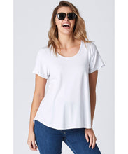 Maternity Tee Slouch Style - White