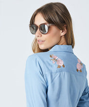 Charlie Embroidered Denim Shirt