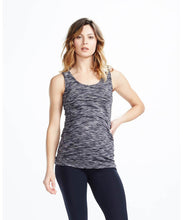 Space Dye Onyx Active Maternity Tank