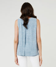 Swing Back Nursing Tank in Sky